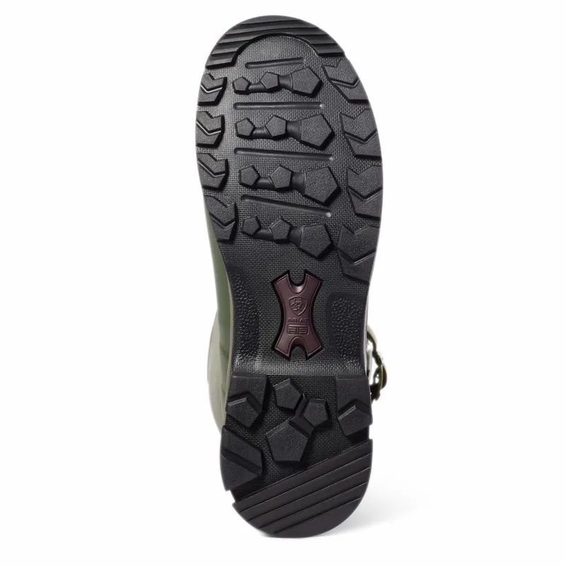 Ariat Mens Burford Wellington Boots in Olive-5